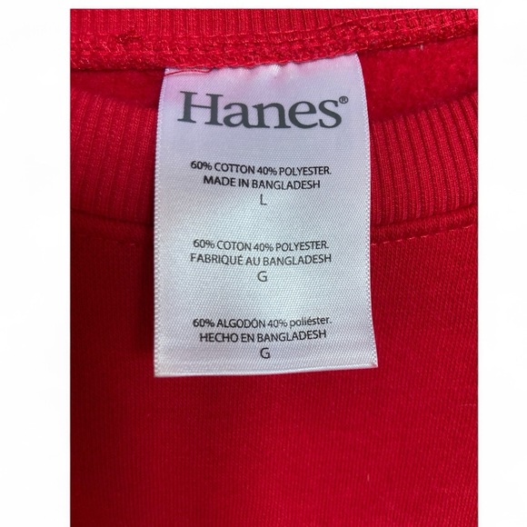 Red and White Buckeyes Crewneck Sweatshirt - Picture 3 of 5